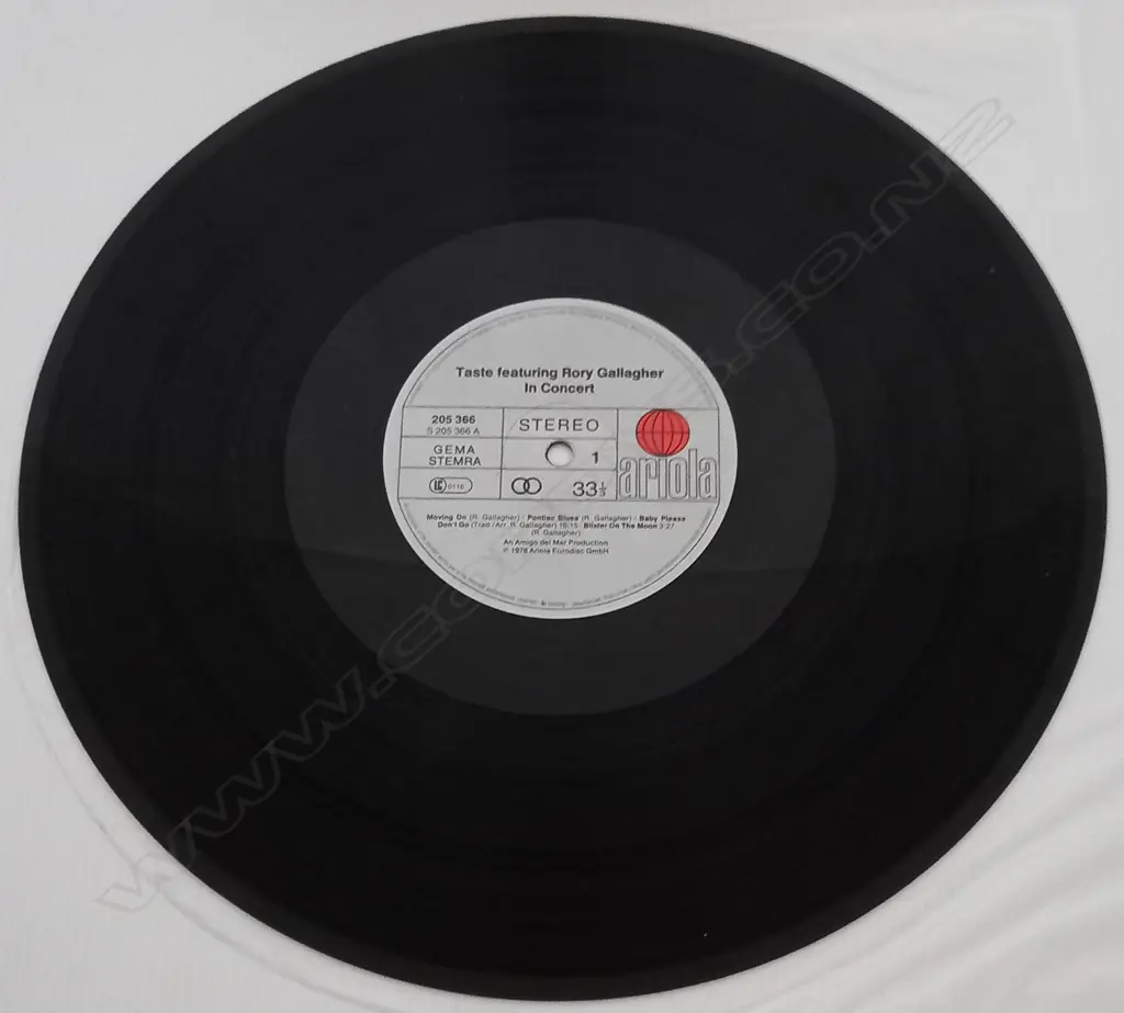 Taste (2) Featuring Rory Gallagher, In Concert Image 1++
